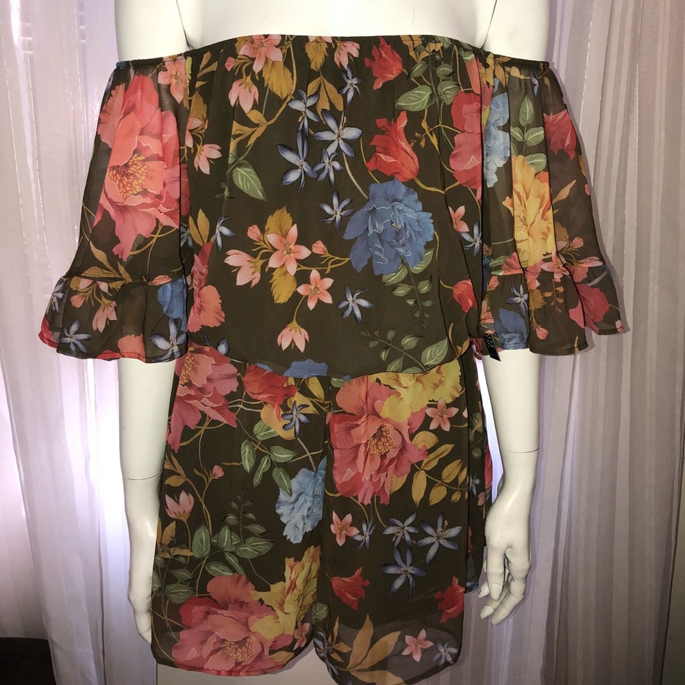 NY & Company floral romper